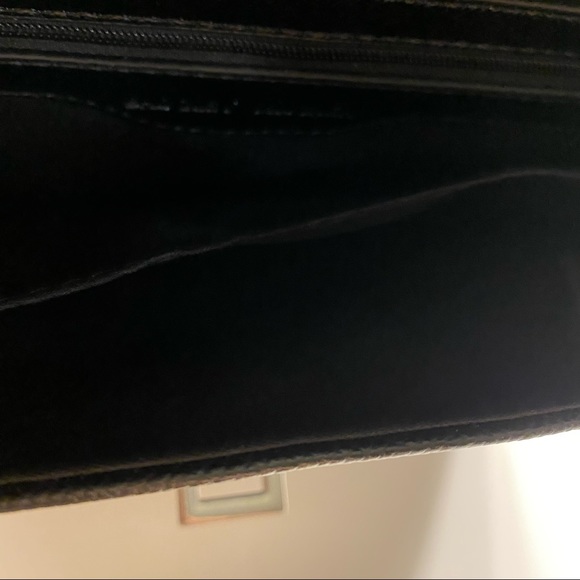 Badgley Mischka Gunmetal Black Studded Crossbody - Picture 7 of 13